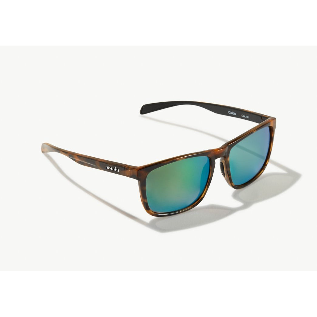 Bajio "Calda" Polarized Sunglasses-SUNGLASSES-Vintage Tortoise-Green Glass-M-Kevin's Fine Outdoor Gear & Apparel