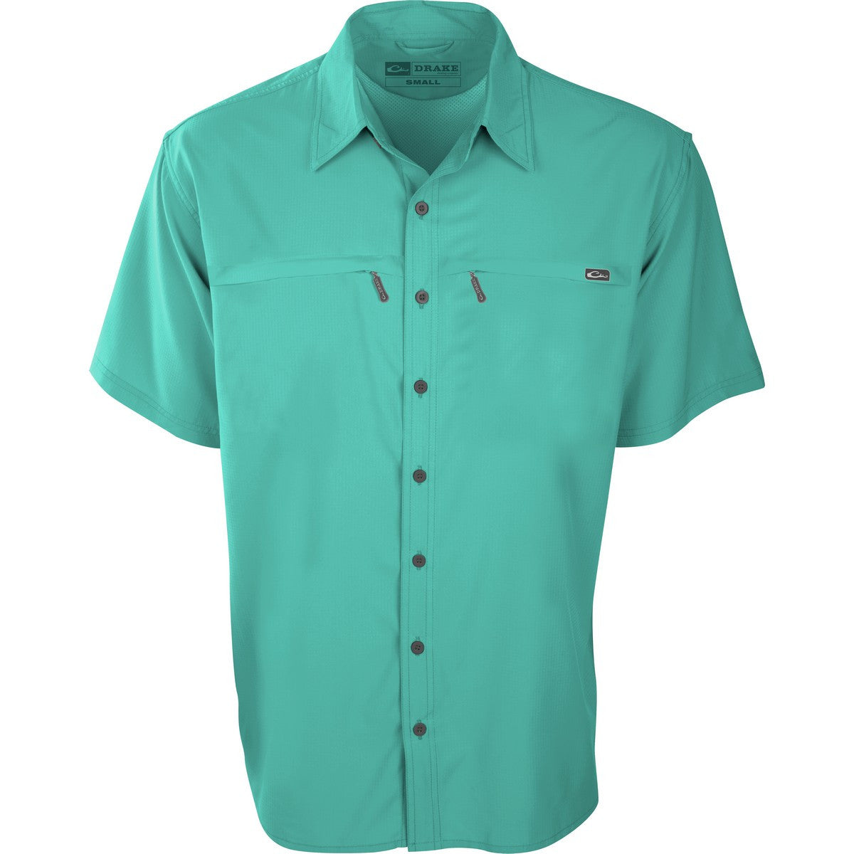 Drake DPF Town Lake Fishing Short Sleeve Shirt-Men's Clothing-Beach Glass-S-Kevin's Fine Outdoor Gear & Apparel