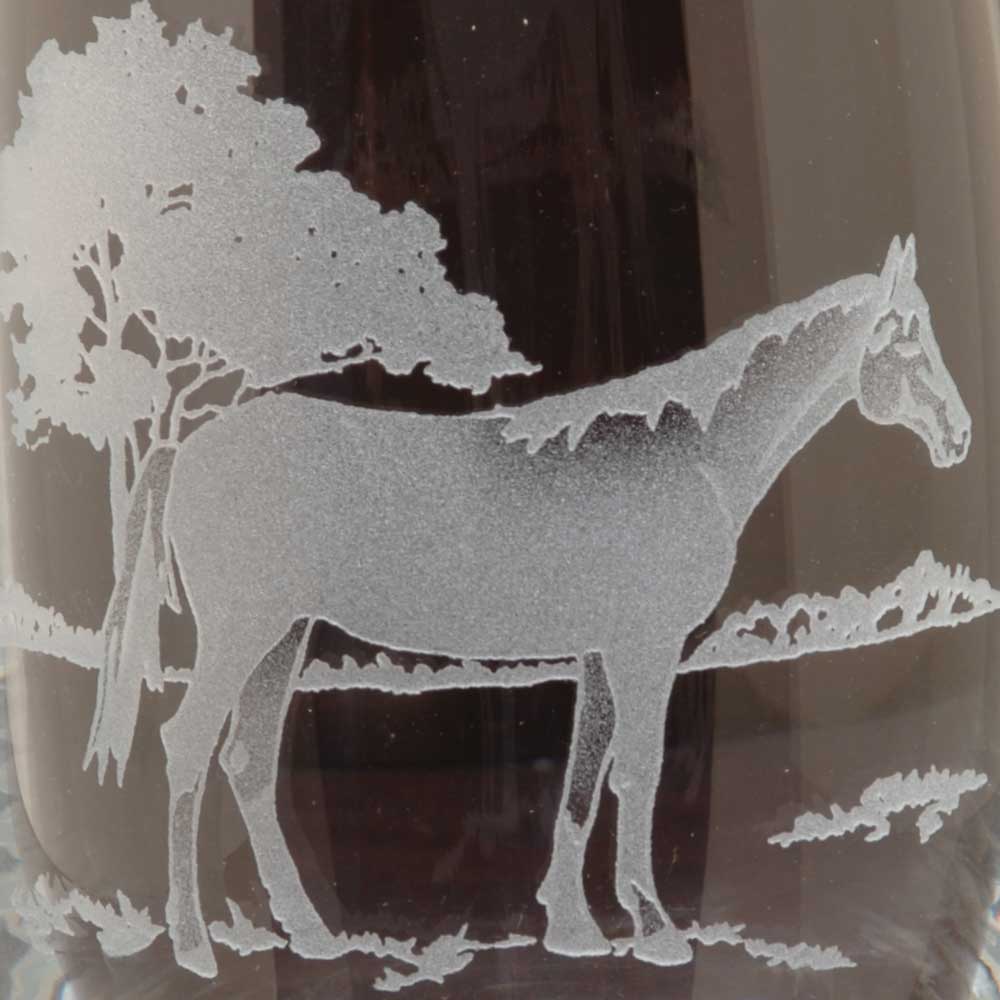 Kevin's Crystal Stemless Wine Glass 23 oz.-Home/Giftware-HORSE-Kevin's Fine Outdoor Gear & Apparel