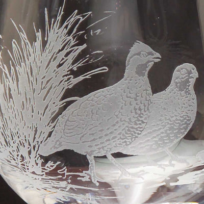 Kevin's Crystal Stemless Wine Glass 23 oz.-Home/Giftware-BOB WHITE QUAIL-Kevin's Fine Outdoor Gear & Apparel
