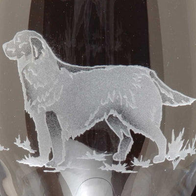 Kevin's Crystal Stemless Wine Glass 23 oz.-Home/Giftware-GOLDEN RETRIEVER-Kevin's Fine Outdoor Gear & Apparel