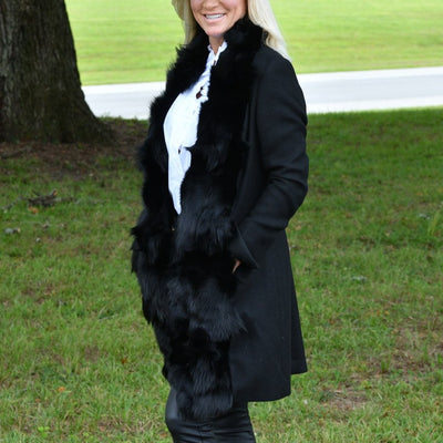T.Ba Ladies St. Petersburg Short Coat-WOMENS CLOTHING-BLACK/BLACK-38/US 2-Kevin's Fine Outdoor Gear & Apparel