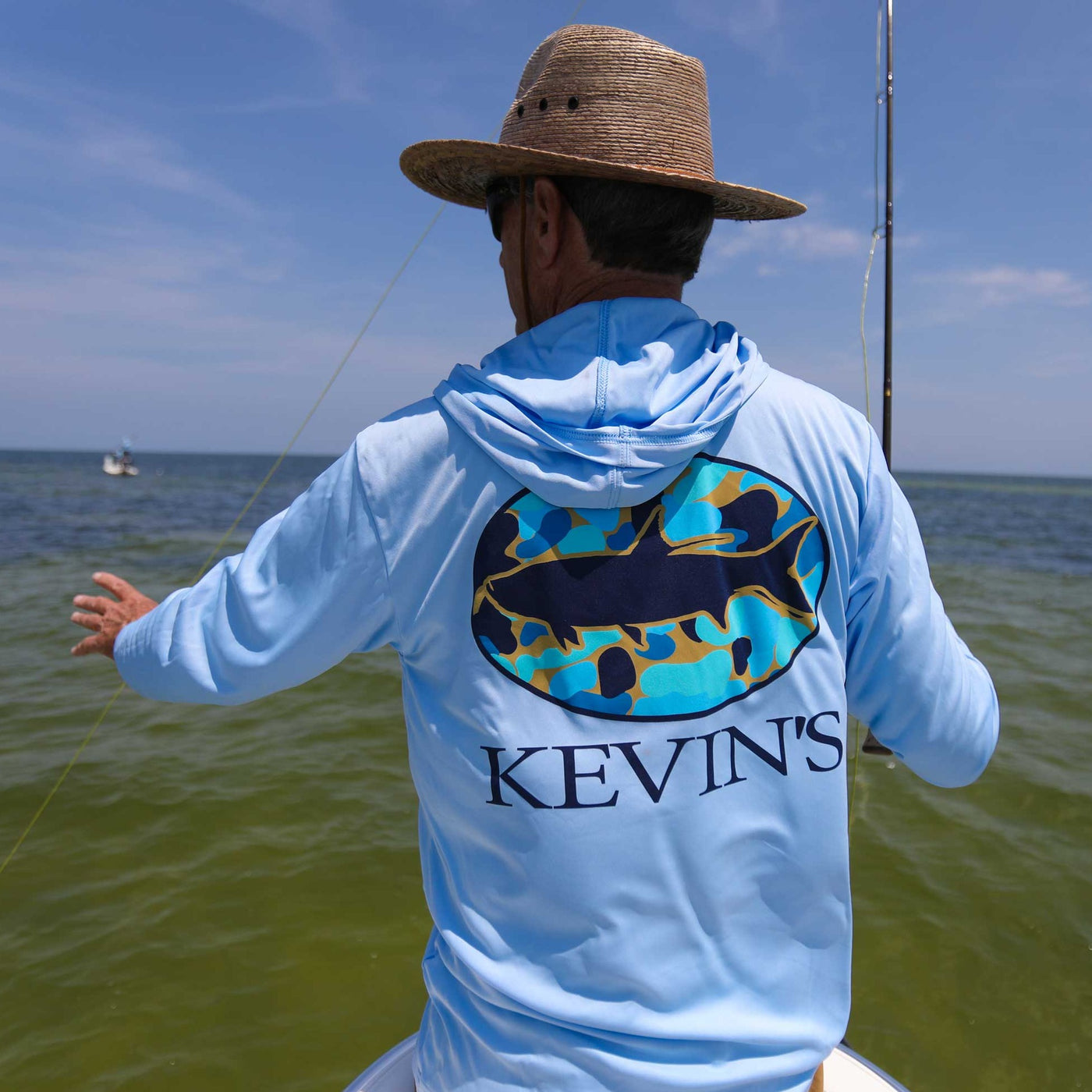 Kevin's Camo Tarpon Xtreme Tek Long Sleeve Hoodie-Men's Clothing-Kevin's Fine Outdoor Gear & Apparel