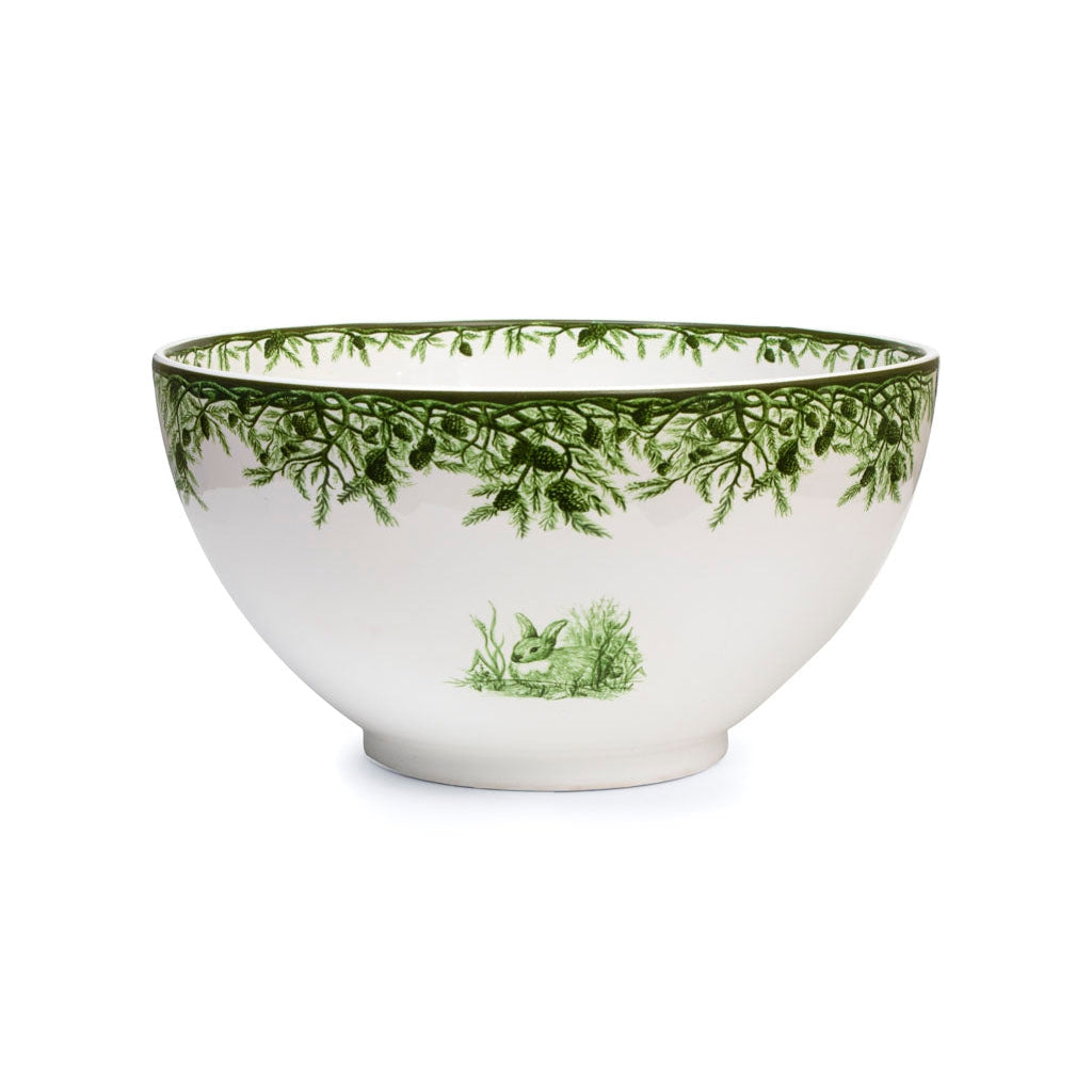 Green Deer XL Service Bowl-Dinnerware-Kevin's Fine Outdoor Gear & Apparel