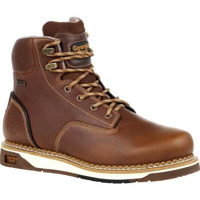 Georgia Boot Amp Lt Wedge Steel Toe Waterproof Work Boot-FOOTWEAR-Kevin's Fine Outdoor Gear & Apparel