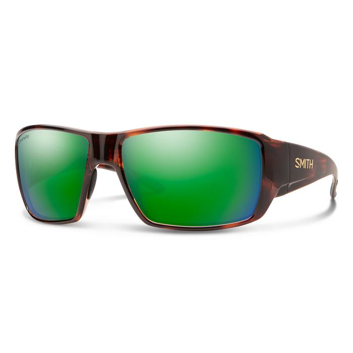 Smith Optics "Guide's Choice XL" Polarized Sunglasses-SUNGLASSES-TORTOISE-GLASS / GREEN MIRROR-Kevin's Fine Outdoor Gear & Apparel