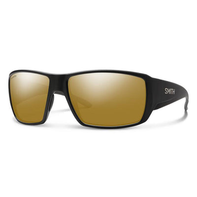 Smith Optics "Guide's Choice " Polarized Sunglasses-SUNGLASSES-MATTE BLACK-GLASS / BRONZE MIRROR-Kevin's Fine Outdoor Gear & Apparel