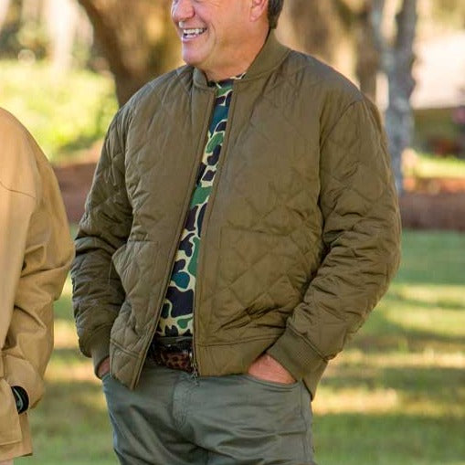 Updated Kevin's Quilted Bomber Jacket-MENS CLOTHING-Kevin's Fine Outdoor Gear & Apparel