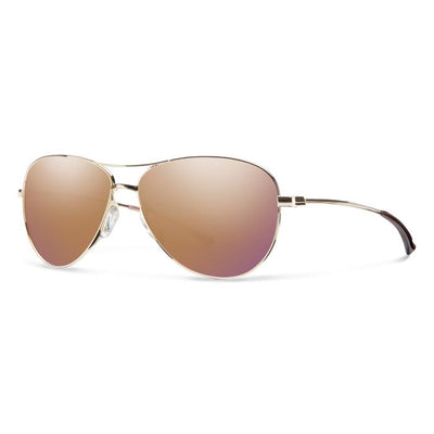 Smith Optics "Langley "Carbonic Lenses Sunglasses-SUNGLASSES-GOLD-ROSE GOLD MIRROR-Kevin's Fine Outdoor Gear & Apparel