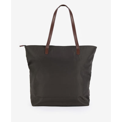 Barbour Edderton Tote Bag-Women's Accessories-Olive-Kevin's Fine Outdoor Gear & Apparel