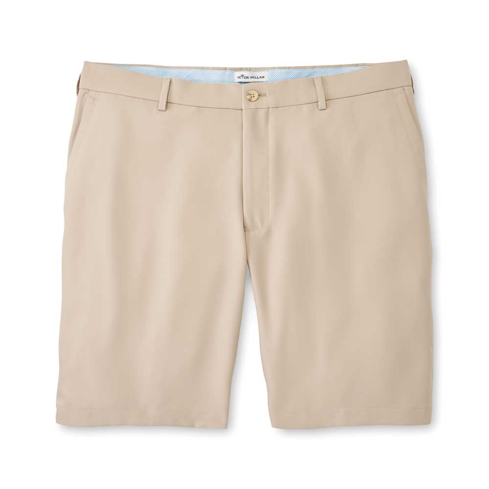 Peter Millar Salem Performance Hybrid Short-MENS CLOTHING-Khaki-32-Kevin's Fine Outdoor Gear & Apparel