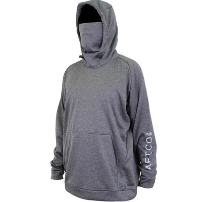 Aftco Reaper Technical Fleece Hoodie-MENS CLOTHING-Charcoal Heather-S-Kevin's Fine Outdoor Gear & Apparel