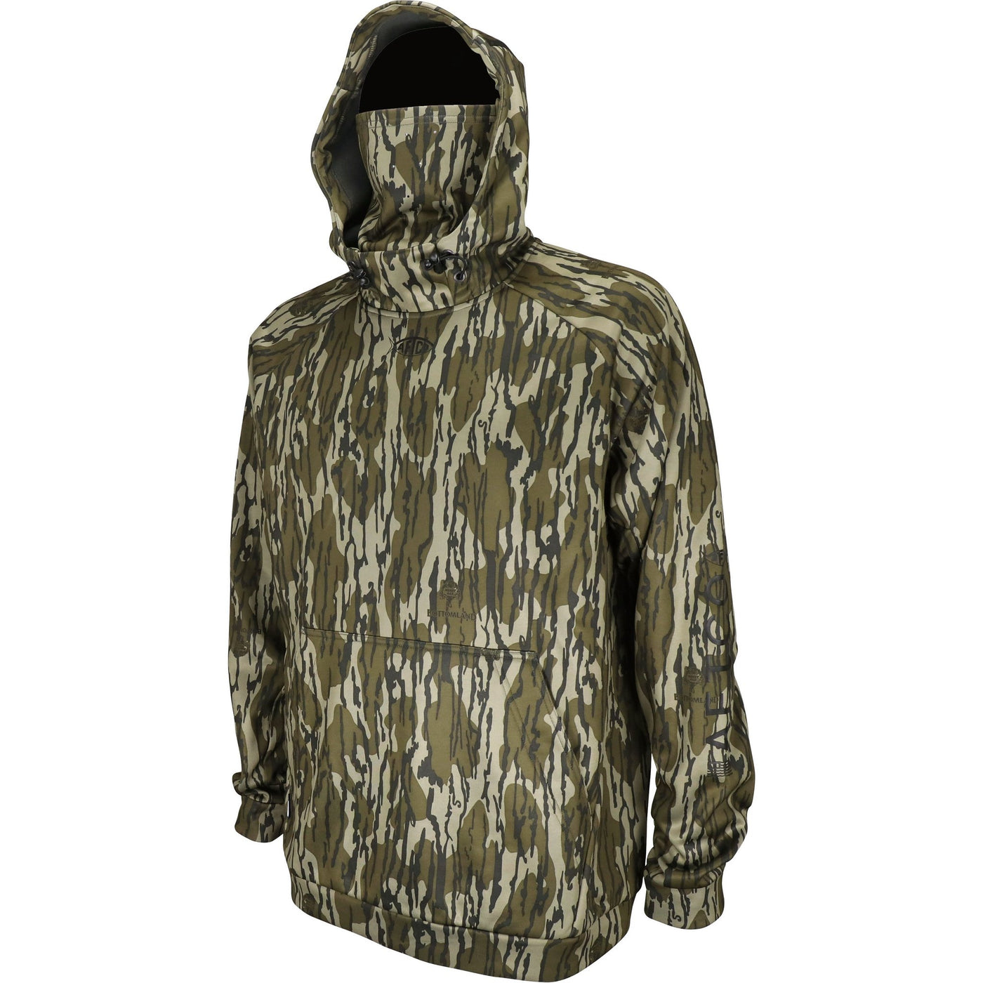 AFTCO Reaper Technical Fleece Hoodie-MENS CLOTHING-Mossy Oak Bottomland-S-Kevin's Fine Outdoor Gear & Apparel
