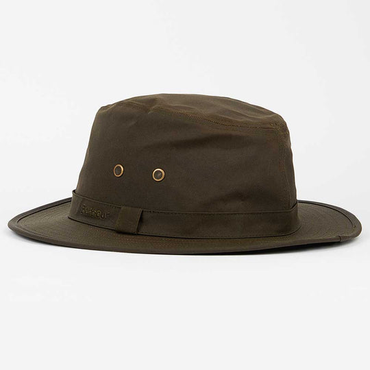 Barbour Men’s Wax Safari Hat-Hunting/Outdoors-Kevin's Fine Outdoor Gear & Apparel