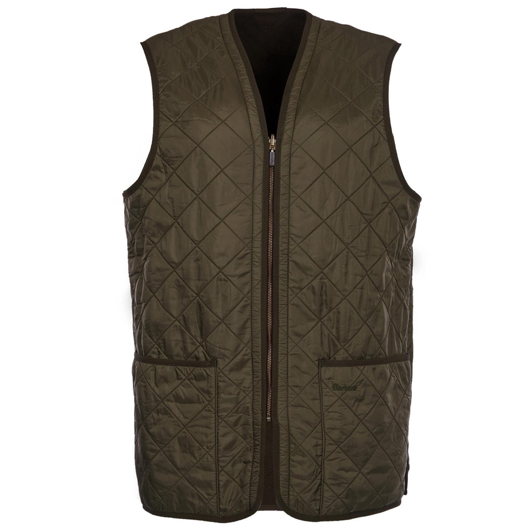 Barbour Polarquilt Zip-In Liner Vest-MENS CLOTHING-OLIVE-M-Kevin's Fine Outdoor Gear & Apparel