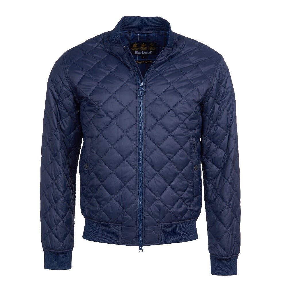 Barbour Gabble Quilted Jacket-MENS CLOTHING-Navy-M-Kevin's Fine Outdoor Gear & Apparel