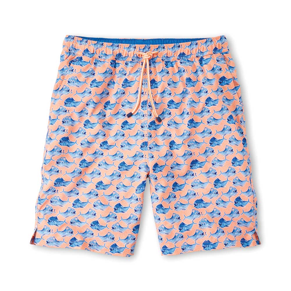 Peter Millar Gold Rush Swim Trunk-MENS CLOTHING-Papaya-S-Kevin's Fine Outdoor Gear & Apparel