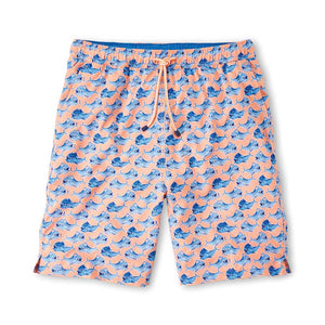 Peter Millar Gold Rush Swim Trunk-MENS CLOTHING-Papaya-S-Kevin's Fine Outdoor Gear & Apparel