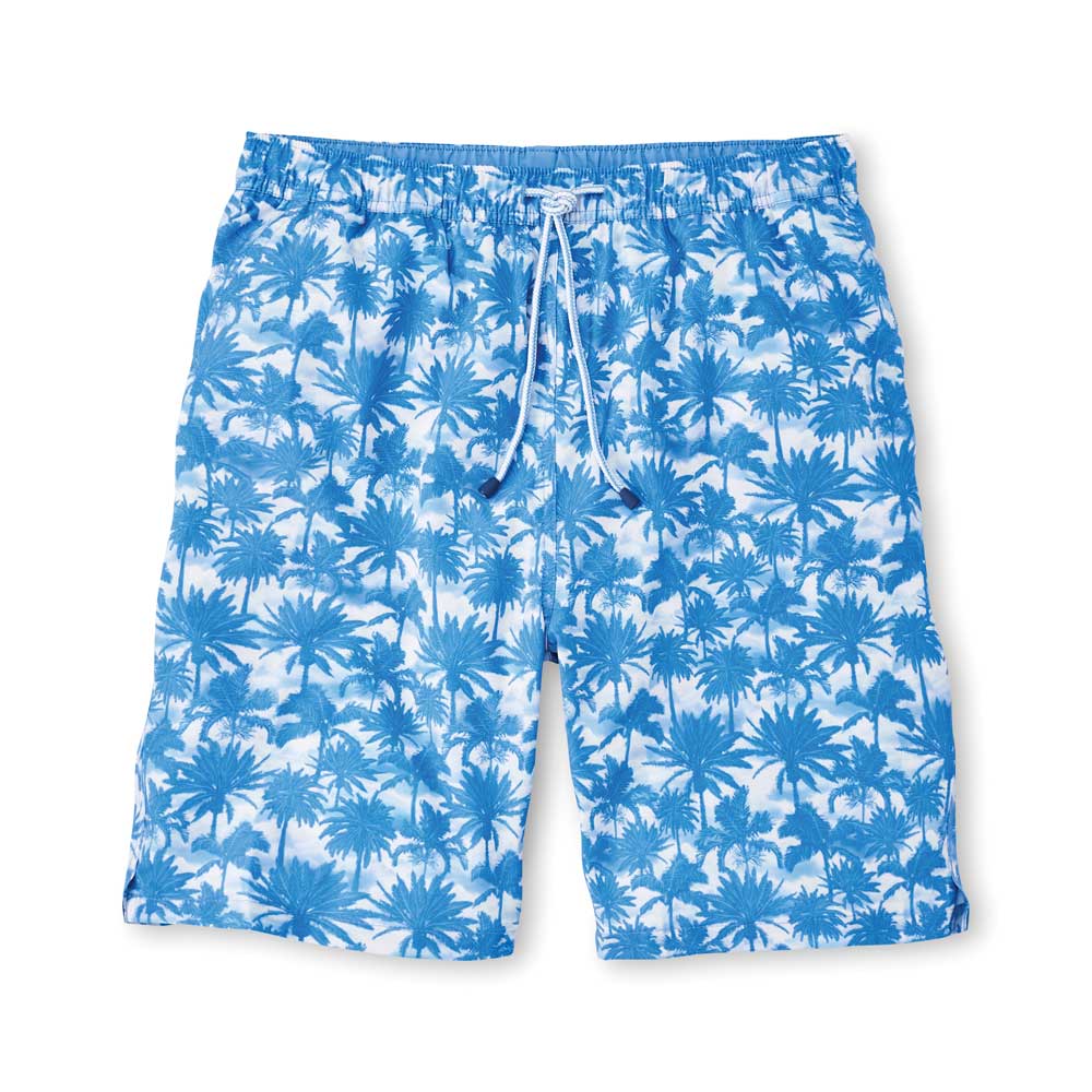 Peter Millar Clouds & Palms Swim Trunk-MENS CLOTHING-Kevin's Fine Outdoor Gear & Apparel