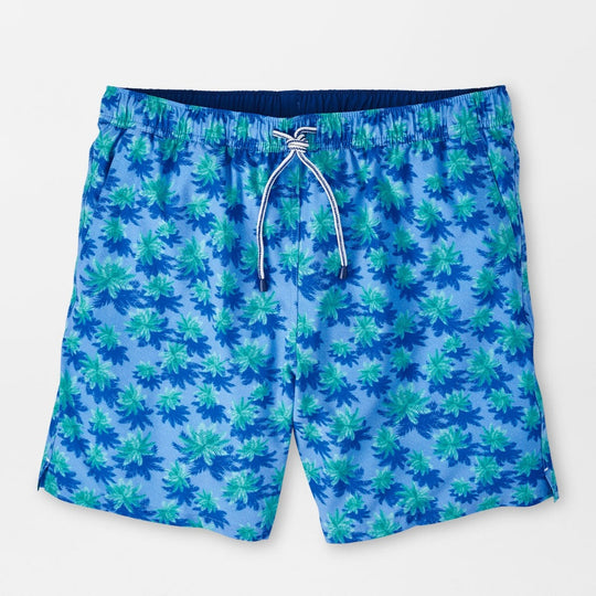 Peter Millar Aerial Palms Swim Trunk-Men's Clothing-Kevin's Fine Outdoor Gear & Apparel
