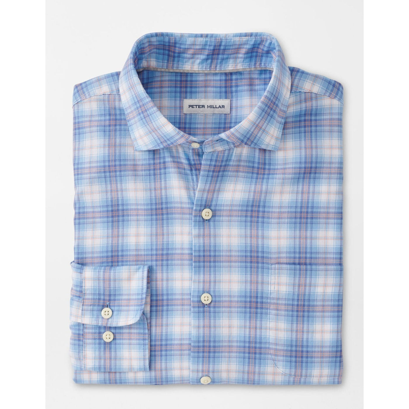 Peter Millar Wester Summer Soft Cotton Sport Shirt-Men's Clothing-Kevin's Fine Outdoor Gear & Apparel