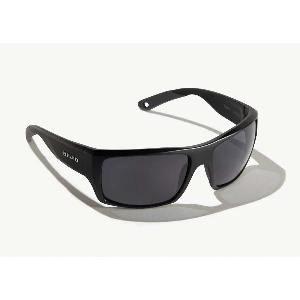 Bajio "Nato" Polarized Sunglasses-SUNGLASSES-Black Matte-Grey Glass-L-Kevin's Fine Outdoor Gear & Apparel