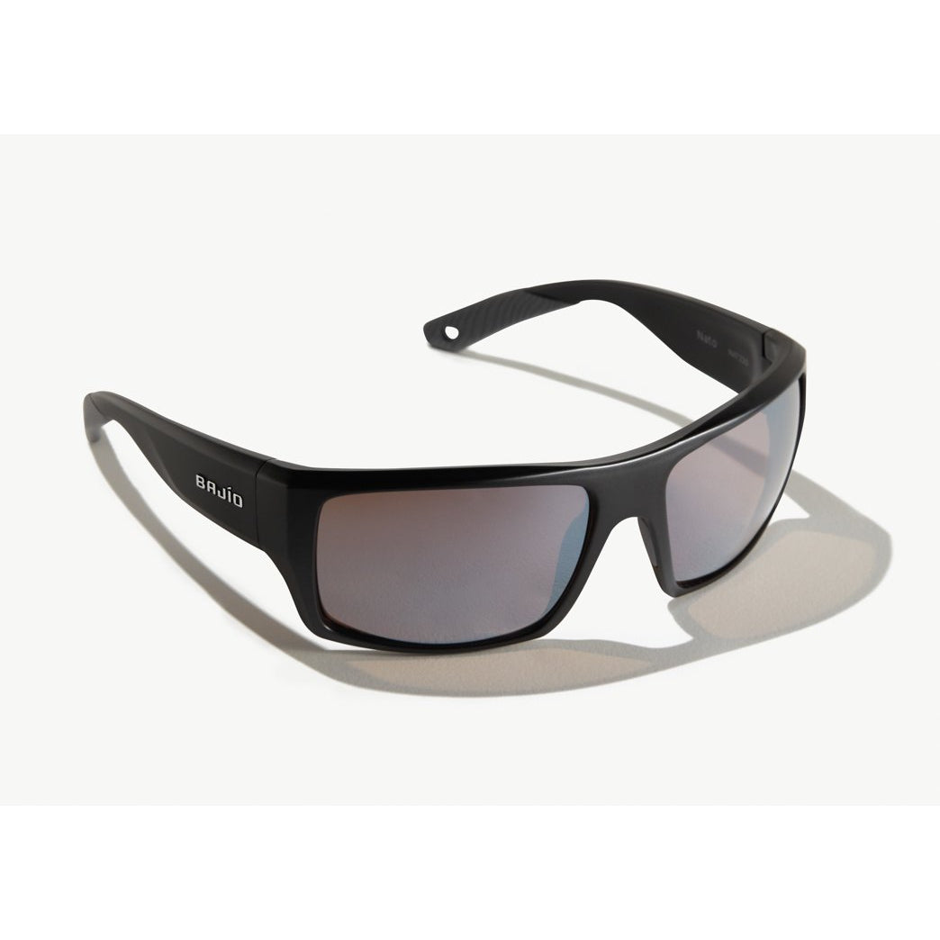 Bajio "Nato" Polarized Sunglasses-SUNGLASSES-Black Matte-Silver Glass-L-Kevin's Fine Outdoor Gear & Apparel