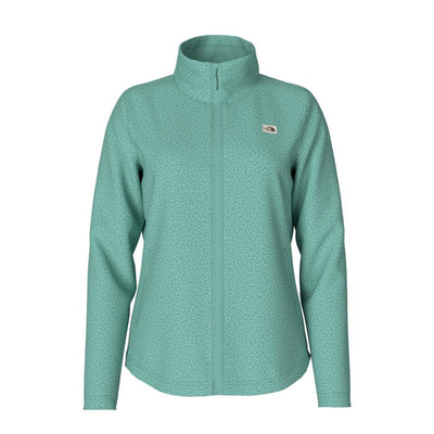 The North Face Women's Crescent Full Zip-Women's Clothing-WASABI HEATHER-XS-Kevin's Fine Outdoor Gear & Apparel