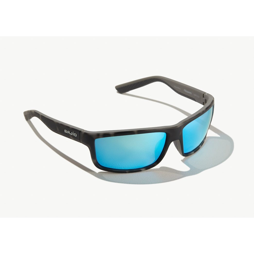 Bajio "Nippers" Polarized Sunglasses-SUNGLASSES-Squall Tortoise Matte-Blue Glass-M-Kevin's Fine Outdoor Gear & Apparel