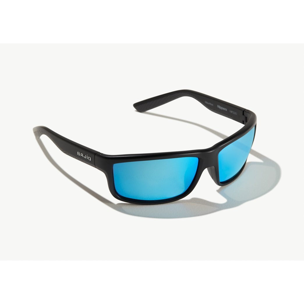 Bajio "Nippers" Polarized Sunglasses-SUNGLASSES-Black Matte-Blue Glass-M-Kevin's Fine Outdoor Gear & Apparel