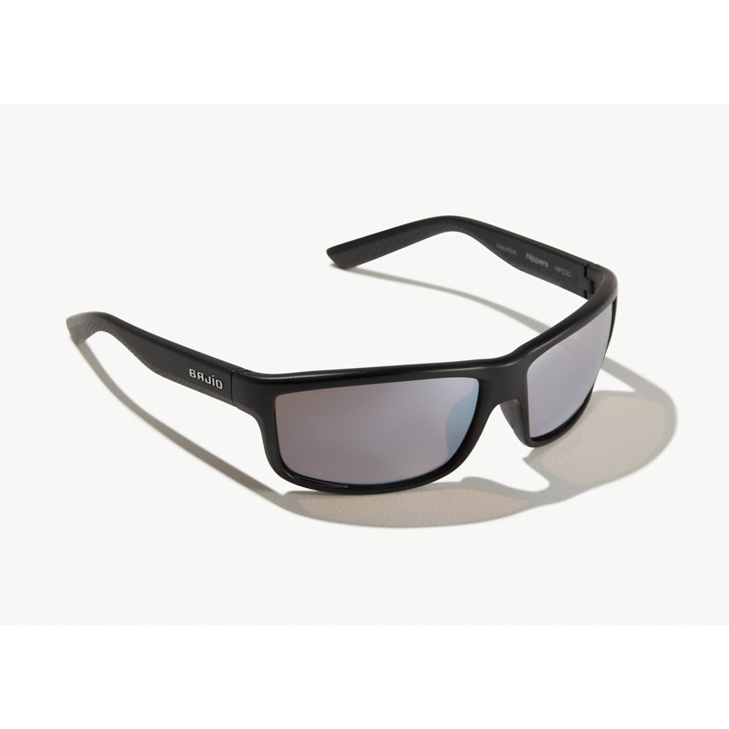 Bajio "Nippers" Polarized Sunglasses-SUNGLASSES-Black Matte-Silver Glass-M-Kevin's Fine Outdoor Gear & Apparel
