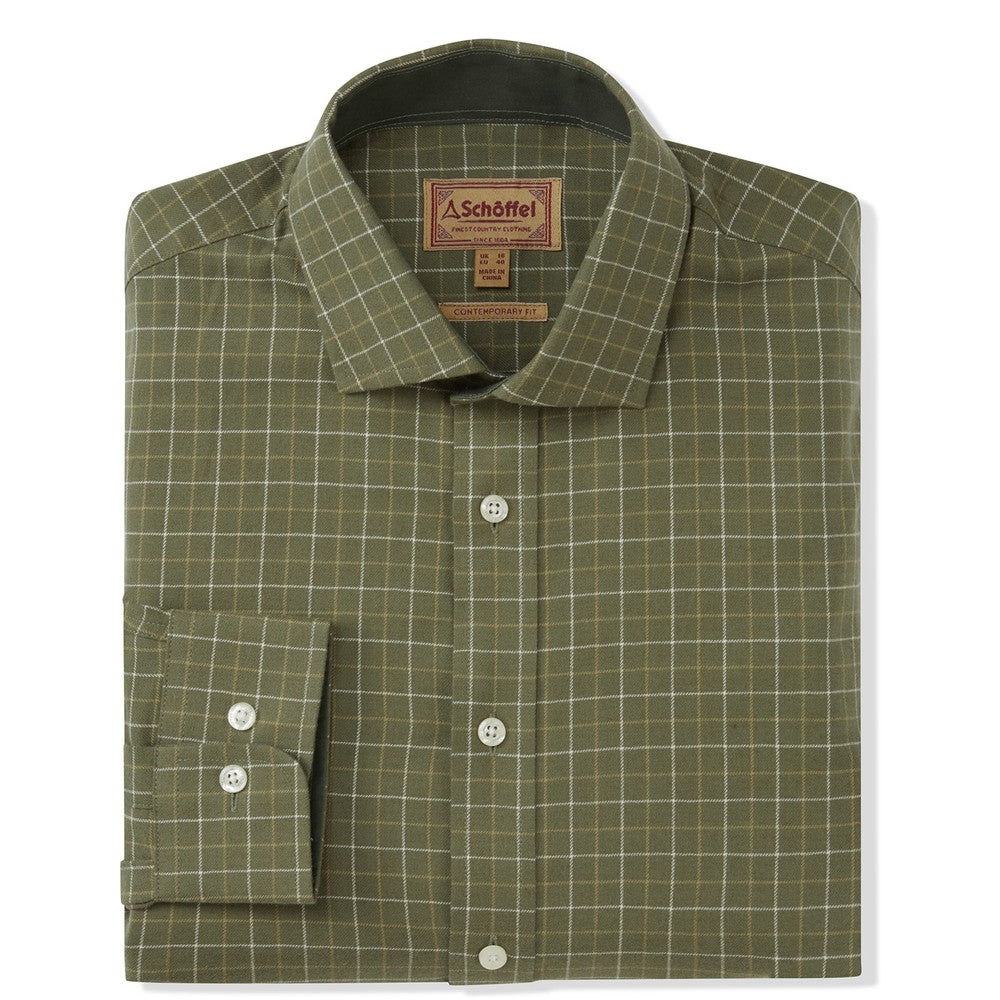 Schoffel Men's Newton Tailored Sporting Shirt-Men's Clothing-Kevin's Fine Outdoor Gear & Apparel