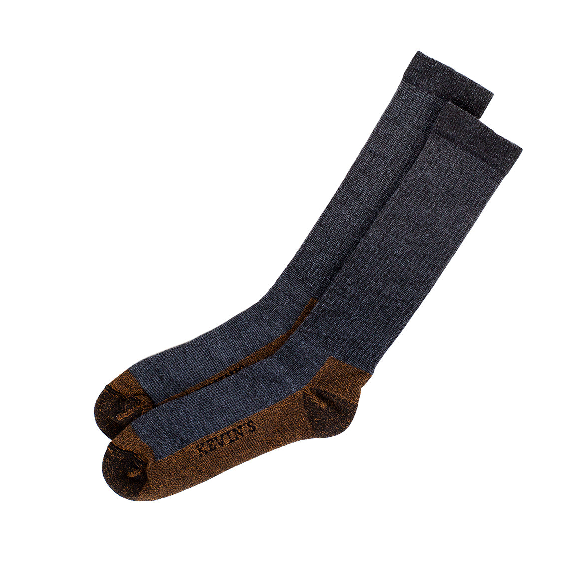 Kevin's Cupron Copper Infused Crew Sock-Footwear-Navy/Charcoal-L-Kevin's Fine Outdoor Gear & Apparel