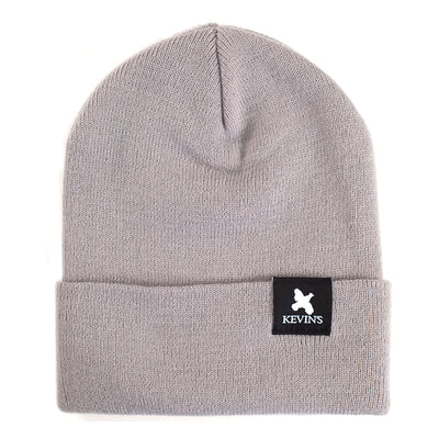 Kevin's Solid Beanie-Men's Outerwear-GREY-Kevin's Fine Outdoor Gear & Apparel