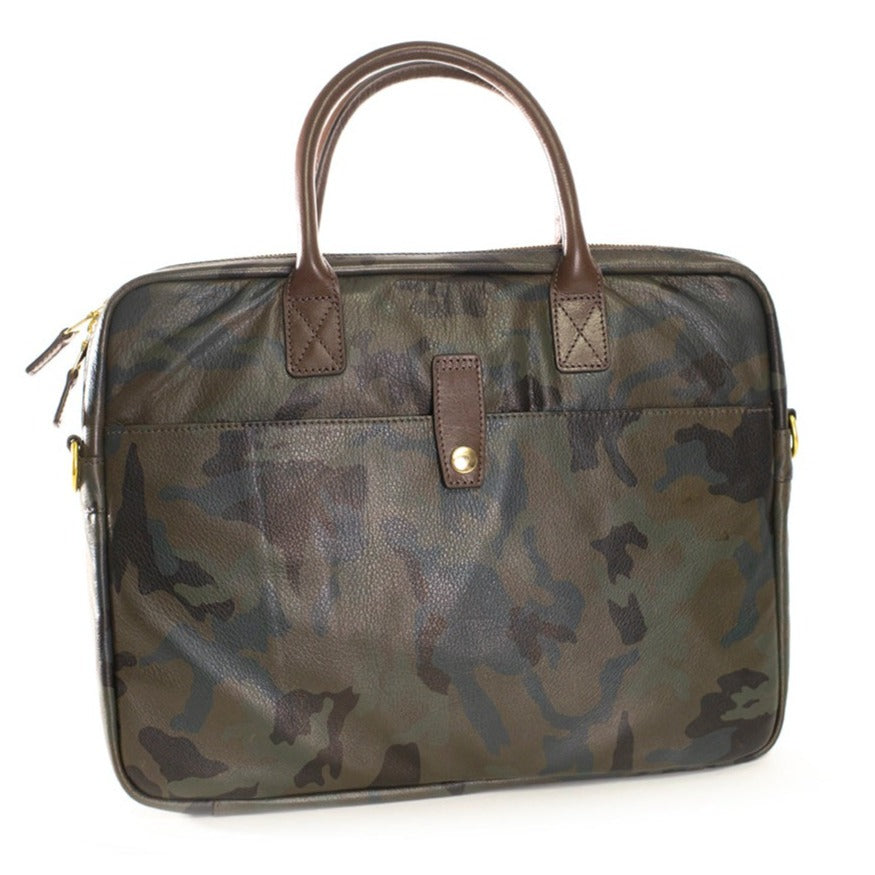 J Holland Slim Briefcase-LUGGAGE-CAMO-Kevin's Fine Outdoor Gear & Apparel