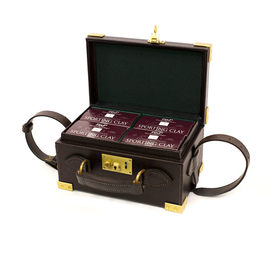Leather and Brass Cartridge Holder-HUNTING/OUTDOORS-Kevin's Fine Outdoor Gear & Apparel