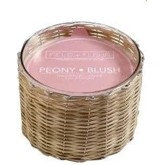 Hillhouse Naturals 21oz 3 Wick Handwoven Candle-Home/Giftware-PEONY BLUSH-Kevin's Fine Outdoor Gear & Apparel