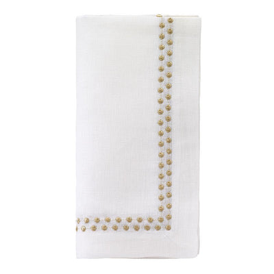 Pearls Napkin-HOME/GIFTWARE-Gold-Kevin's Fine Outdoor Gear & Apparel