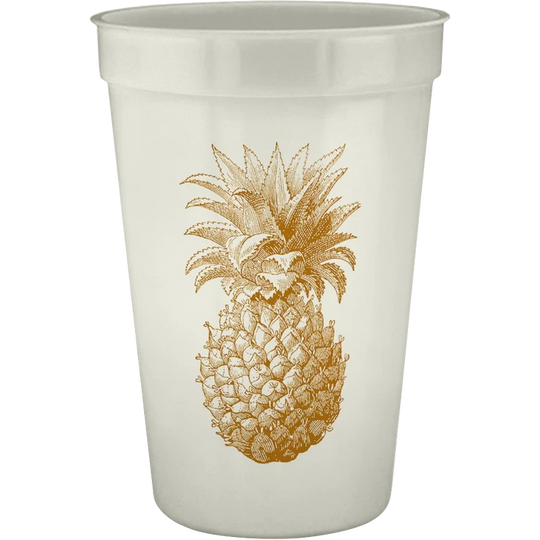 Alexa Pulitzer Pearlized 16 oz cups 12 pk-Home/Giftware-PINEAPPLE-Kevin's Fine Outdoor Gear & Apparel