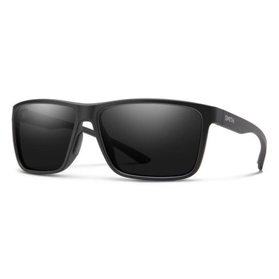 Smith Optics "Riptide" Polarized Sunglasses-SUNGLASSES-MATTE BLACK-GLASS BLACK-Kevin's Fine Outdoor Gear & Apparel