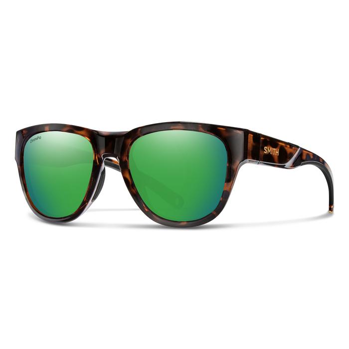Smith Optics "Rockaway" Polarized Sunglasses-SUNGLASSES-TORTOISE-GLASS/ GREEN MIRROR-Kevin's Fine Outdoor Gear & Apparel