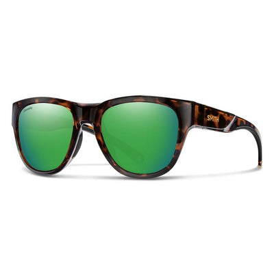 Smith Optics "Rockaway" Polarized Sunglasses-SUNGLASSES-TORTOISE-GLASS/ GREEN MIRROR-Kevin's Fine Outdoor Gear & Apparel