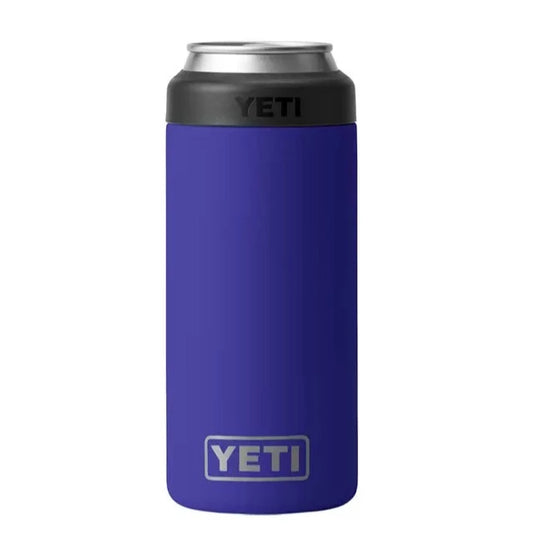 Yeti Rambler 12 oz. Colster Slim Can Insulator-HUNTING/OUTDOORS-OFFSHORE BLUE-Kevin's Fine Outdoor Gear & Apparel