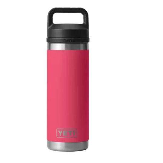 Yeti Rambler 18 oz Bottle with Chug Cap-HUNTING/OUTDOORS-Bimini Pink-Kevin's Fine Outdoor Gear & Apparel