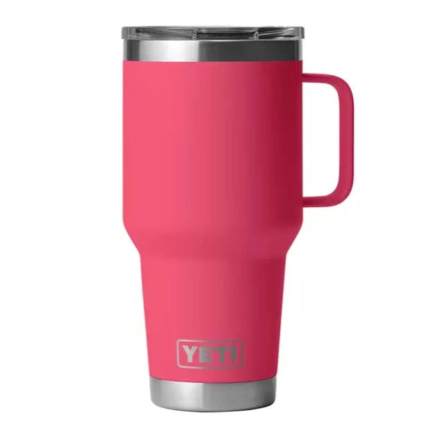 Yeti Rambler 30 oz Travel Mug w/ Stronghold Lid-HUNTING/OUTDOORS-BIMINI PINK-Kevin's Fine Outdoor Gear & Apparel