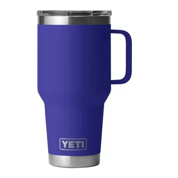 Yeti Rambler 30 oz Travel Mug w/ Stronghold Lid-HUNTING/OUTDOORS-OFFSHORE BLUE-Kevin's Fine Outdoor Gear & Apparel