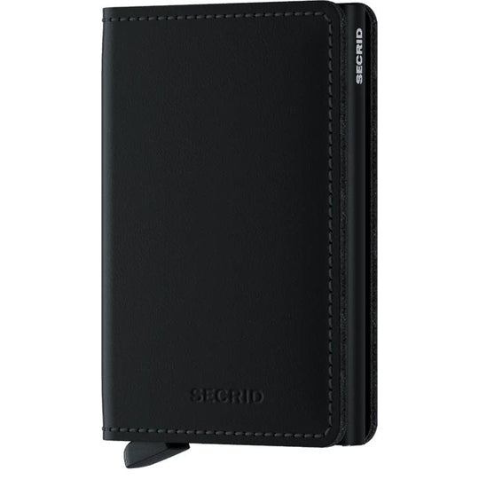 Secrid Slim wallet-Wallets & Money Clips-Orginal Black-Kevin's Fine Outdoor Gear & Apparel