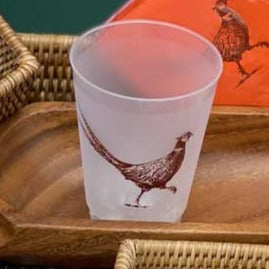 Kevin's Custom Frosted Shatterproof Cups-HOME/GIFTWARE-PHEASANT STRUT-Kevin's Fine Outdoor Gear & Apparel