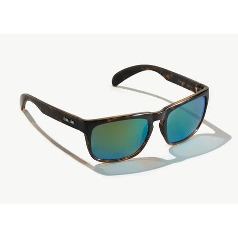 Bajio "Swash" Polarized Sunglasses-SUNGLASSES-Dark Tortoise Gloss-Green Glass-L-Kevin's Fine Outdoor Gear & Apparel