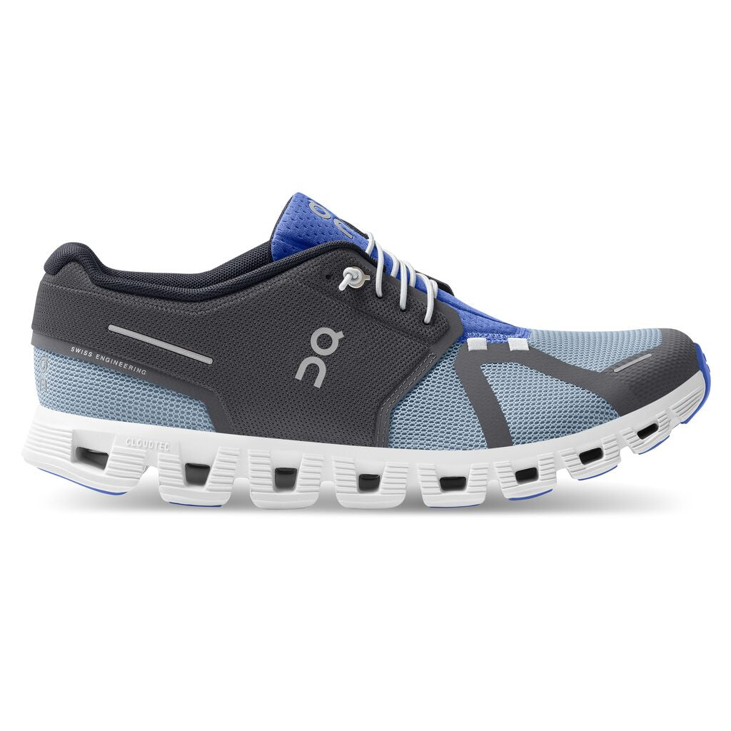 On Running Men's Cloud 5 Push Shoes-FOOTWEAR-ECLIPSE | CHAMBRAY-8-Kevin's Fine Outdoor Gear & Apparel